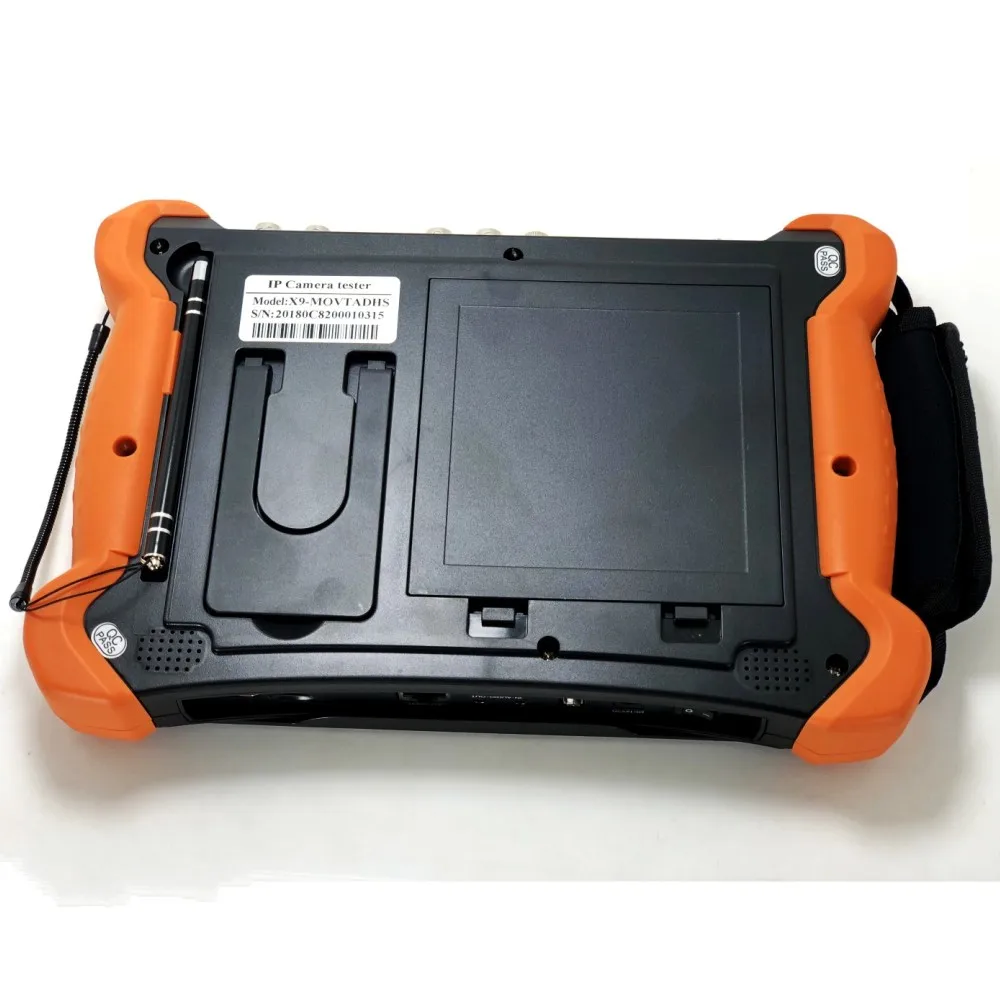 X9 8MP TVI CVI AHD SDI CVBS IP тестер аналоговых камер монитор 4 к 8 дюймов дисплей H.265CCTV тестер инструменты HDMI, RJ45 TDR, кабель tracer