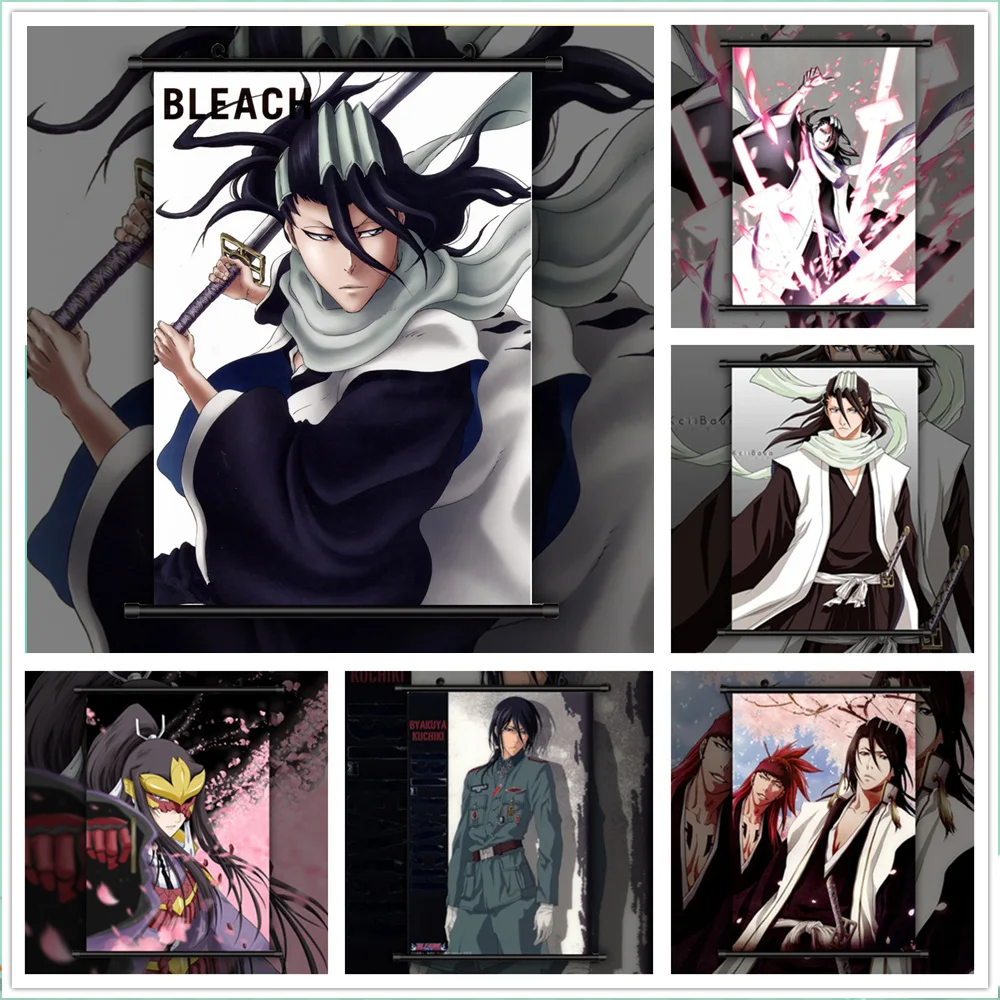 

Bleach Kuchiki Byakuya Anime manga wall Poster Scroll B