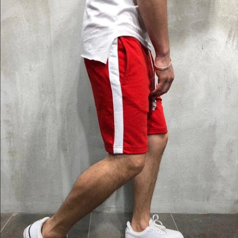 Летние Новые мужские спортивные шорты большого размера casual повседневные