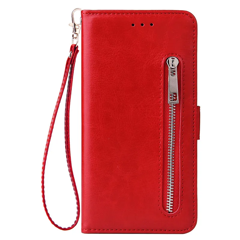 Чехол для redmi note 7, чехол для Xiaomi Redmi Note 7 5 6 Pro 6 5A 4A 4X, роскошный кожаный чехол на молнии для телефона, чехлы-бумажники