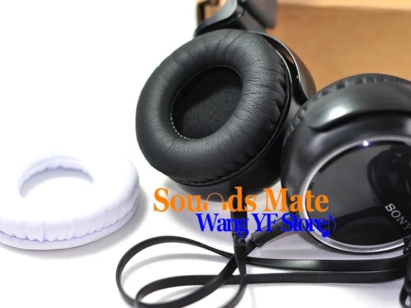 Мягкие Сменные амбушюры для Sony MDR XB400 XB 400 наушники гарнитура черного или белого