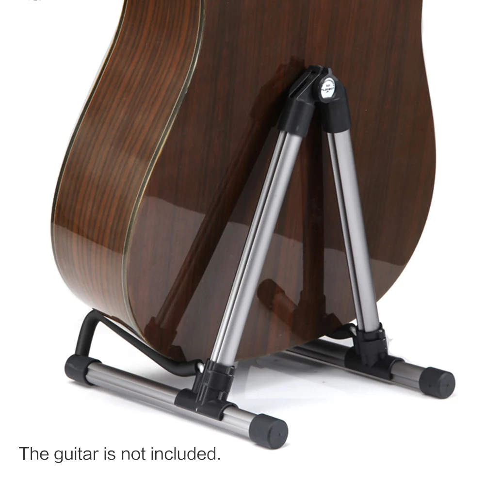 

Universal Foldable Folding Lightweight Portable Guitar Bass Stringed Instrument Stand Holder for Professional Guitarist