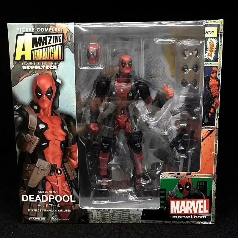 Новый хит! Экшн-фигурки супергероев Revoltech серии 001 ПВХ 15 см | Игрушки и хобби