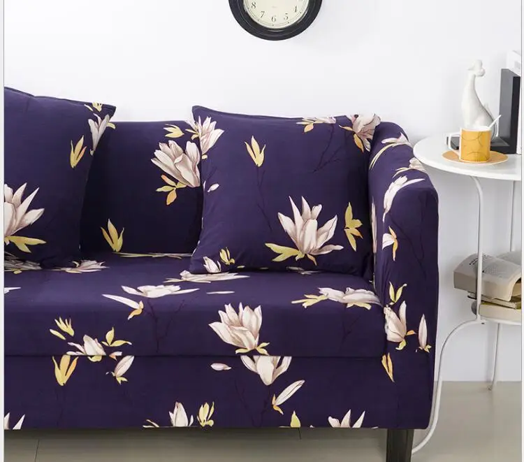 Modern simple printing floral for four seasons anti-skid Sofa slipcover couch cove 1 piece price 10 colours free ship | Дом и сад