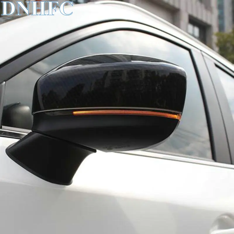 DNHFC углеродное fibe стильное зеркало заднего вида декоративное покрытие для MAZDA CX-5