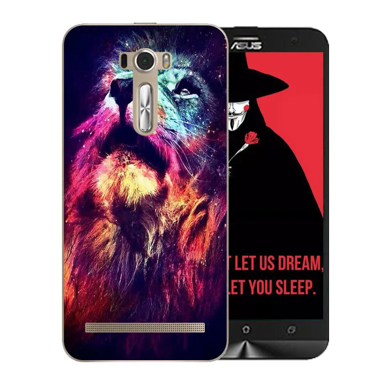 5.5 inch for Asus ZenFone 2 Laser ZE550KL Cases High Quality Horse Pattern TPU Zenfone Ze551kl Z00LD Back Cover |