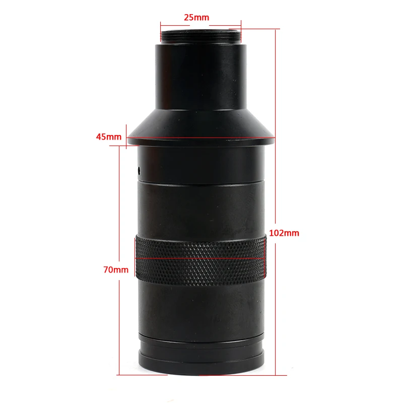 CCD CMOS HD 200X Регулируемый зум CS C крепление объектива промышленное увеличение