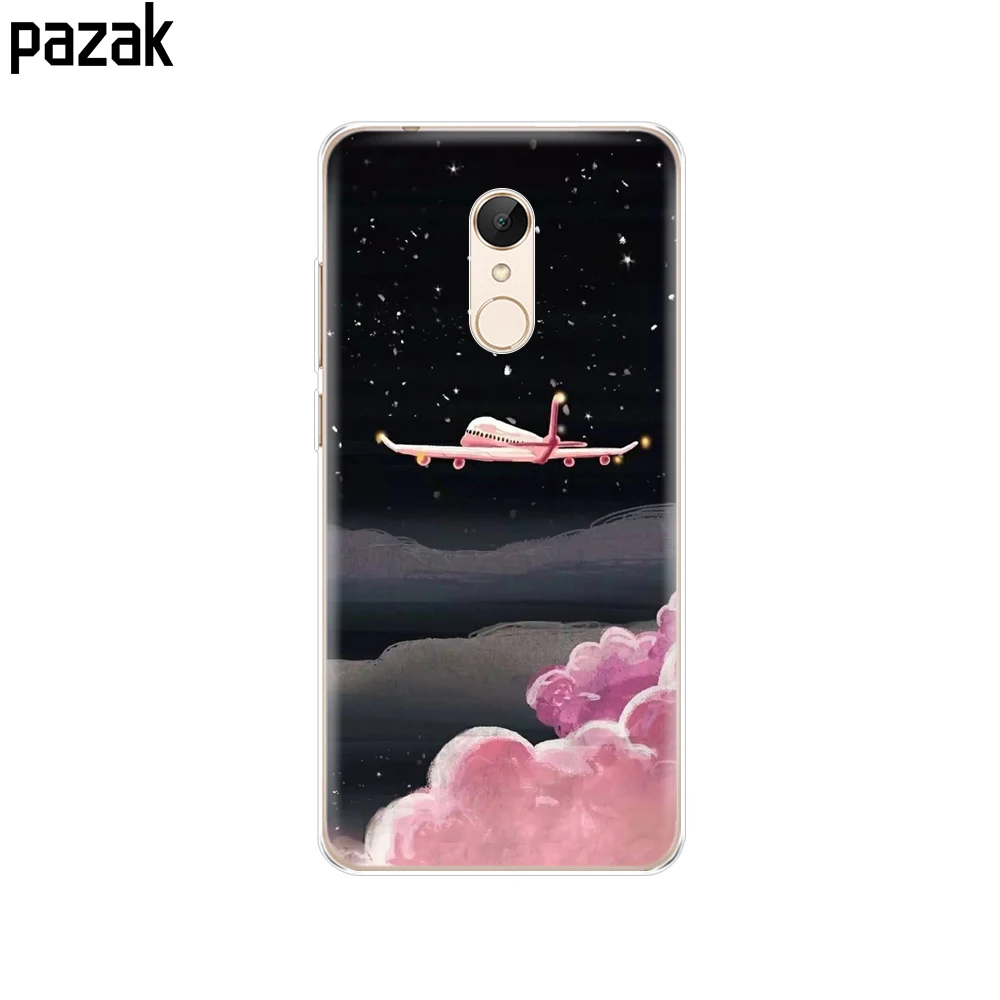 52416 Чехол для Xiaomi Redmi 5 Plus 5,99 дюймов силиконовый мягкий чехол для телефона из ТПУ для Redmi 5 copas 5,7 дюйма бампер hongmi 5 Plus fundas - Цвет: 52416
