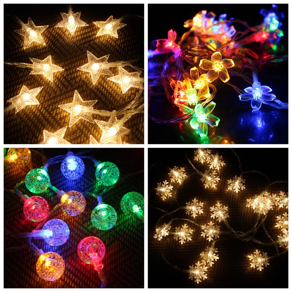 2 м 20Led фонари светодиодные строки AA Батарея Powered сказочных огни Мерцание света