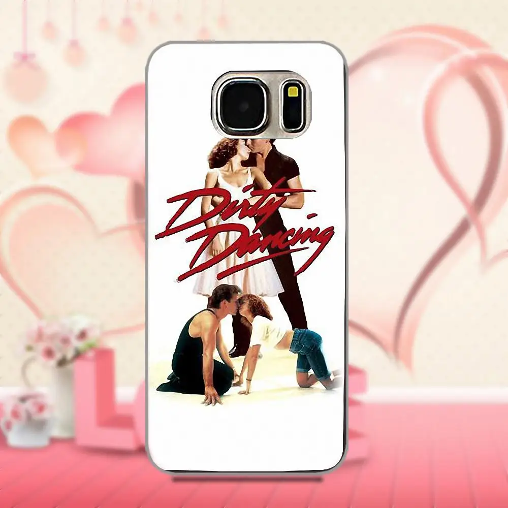 as picture Грязный Танцы розовый записи Джонни Патрик суэйзи для Galaxy A3 A5 A7 J1 J3 J5 J7 S5 S6 S7 S8 S9 edge Plus роспись - Цвет: as picture