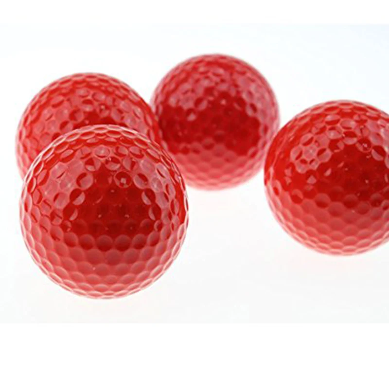 CRESTGOLF 6 шт./упак. красочные мячи для мини гольфа тренировок в гольф из двух