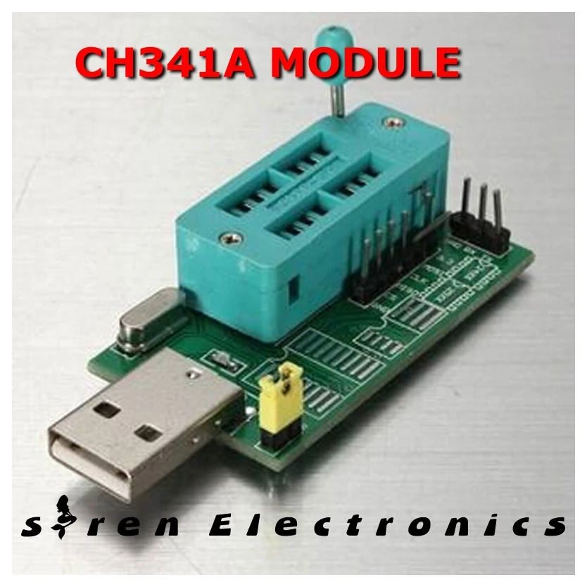 1 шт. x CH341A модуль 24 25 серия EEPROM Flash BIOS DVD USB программатор с программным обеспечением