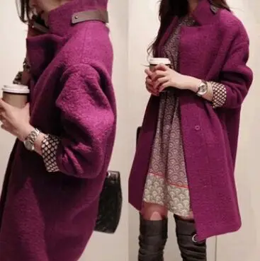 

Woolen cloth Long coat of the cultivate Slim morality show thin female temperament of fund 2015 autumn winters new arrival