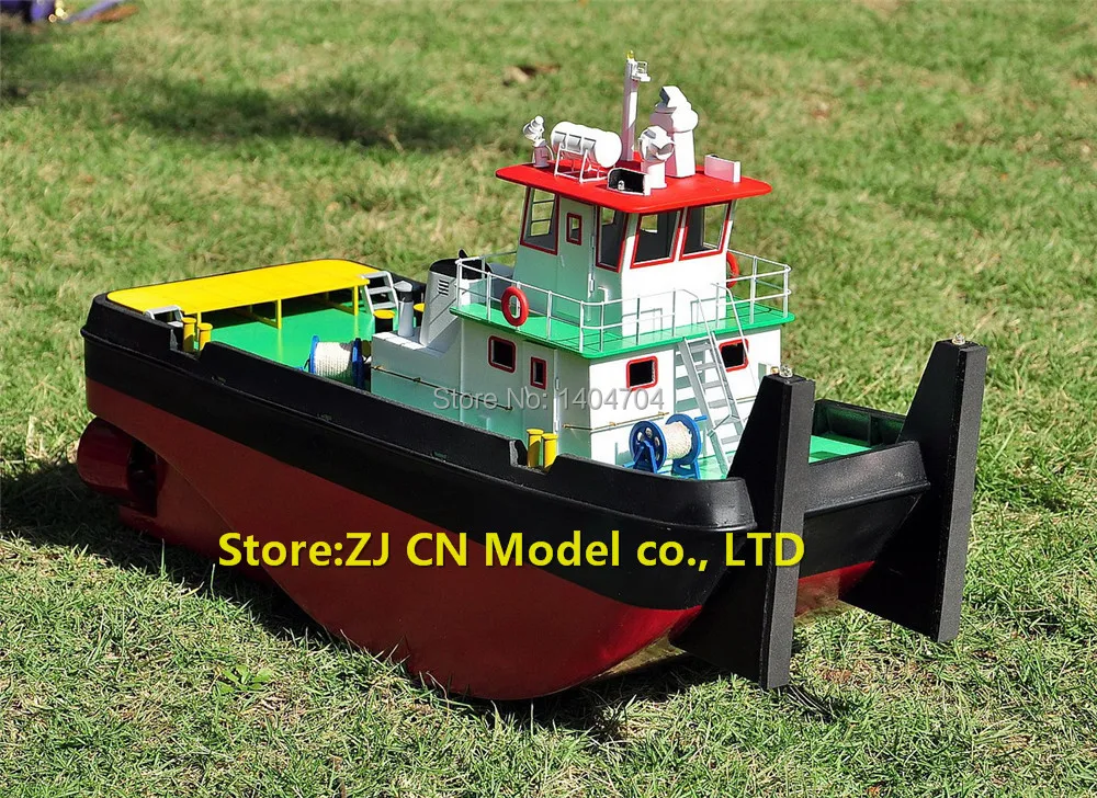 NIDALE Модель Масштаб 1/35 RC буксир деревянный набор для моделирования пружинный толчок буксир модель включает код 540 Динамо