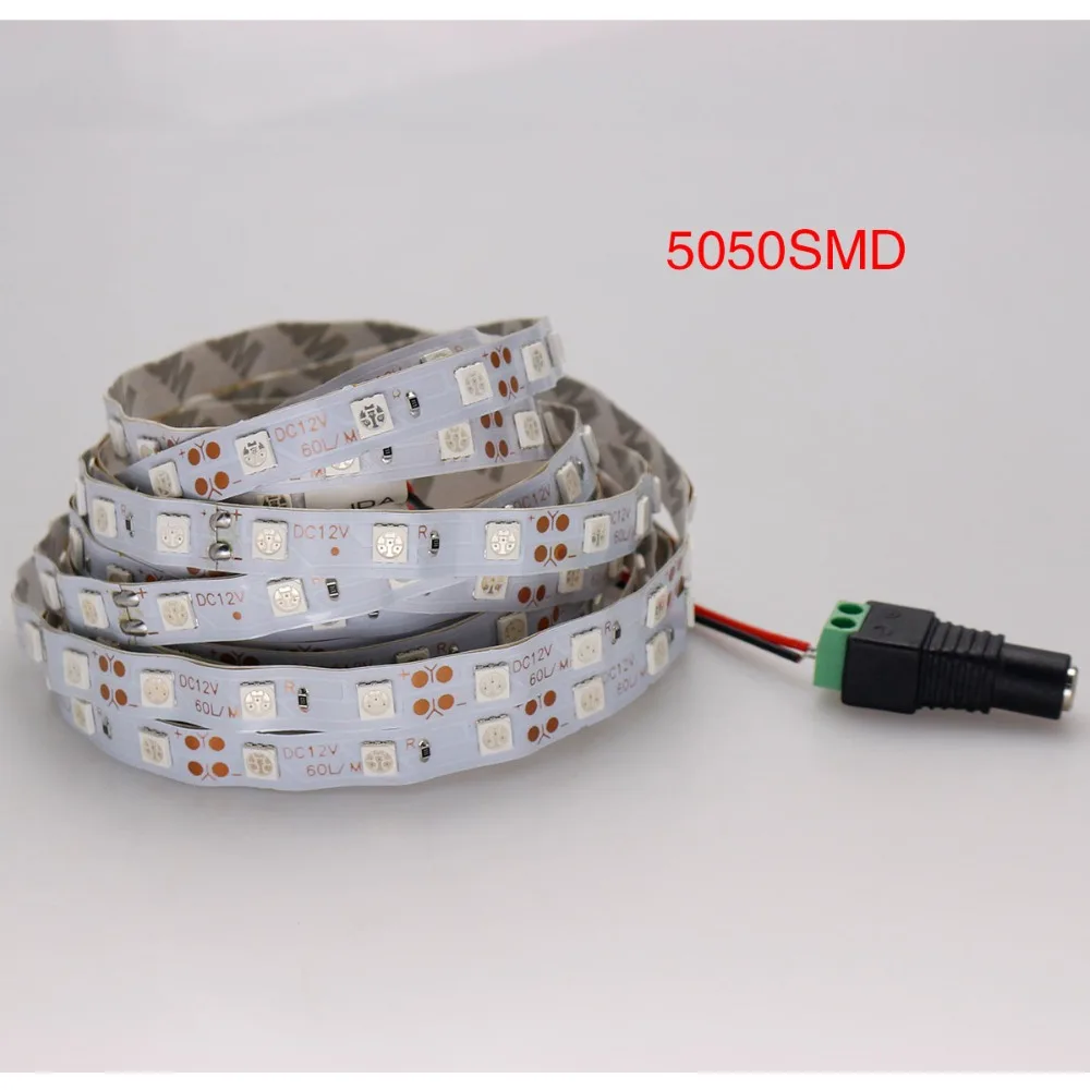 DC12V светодиодный праздник освещение струна в виде ленты света с поверхностным монтажом 5630 3528 5050 IP20 светодиодные полосы+ 3A Мощность Поставщик адаптер+ постоянного тока