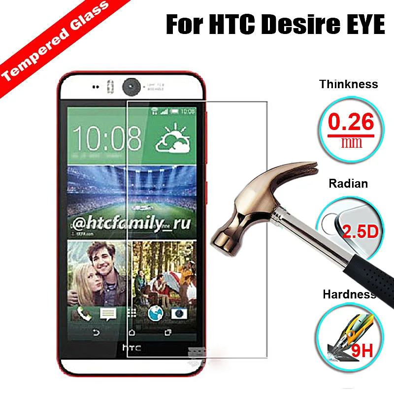 2 шт Противоударная пленка из закаленного стекла для htc One M9 Mini 2 M8 Mini M7 M10 E9 E9+ E8 M9+ PLUS X9 A9 9H защита экрана