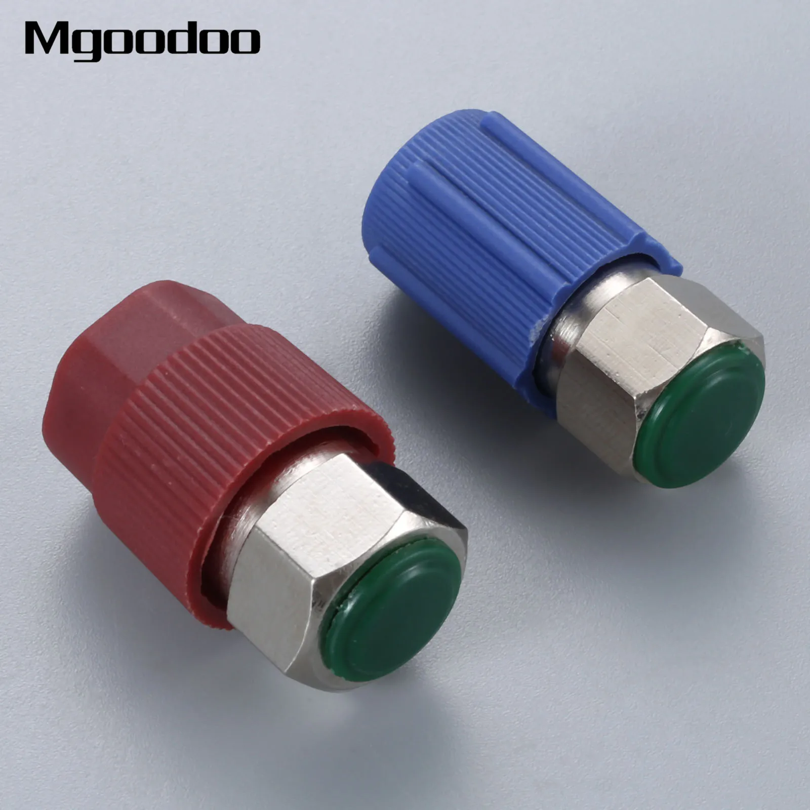 AC 3/" 7/16" R12 R22 в R134a модифицированные детали комплект конверсионный клапан-адаптер фитинг с колпачками клапаны ядро кондиционера части