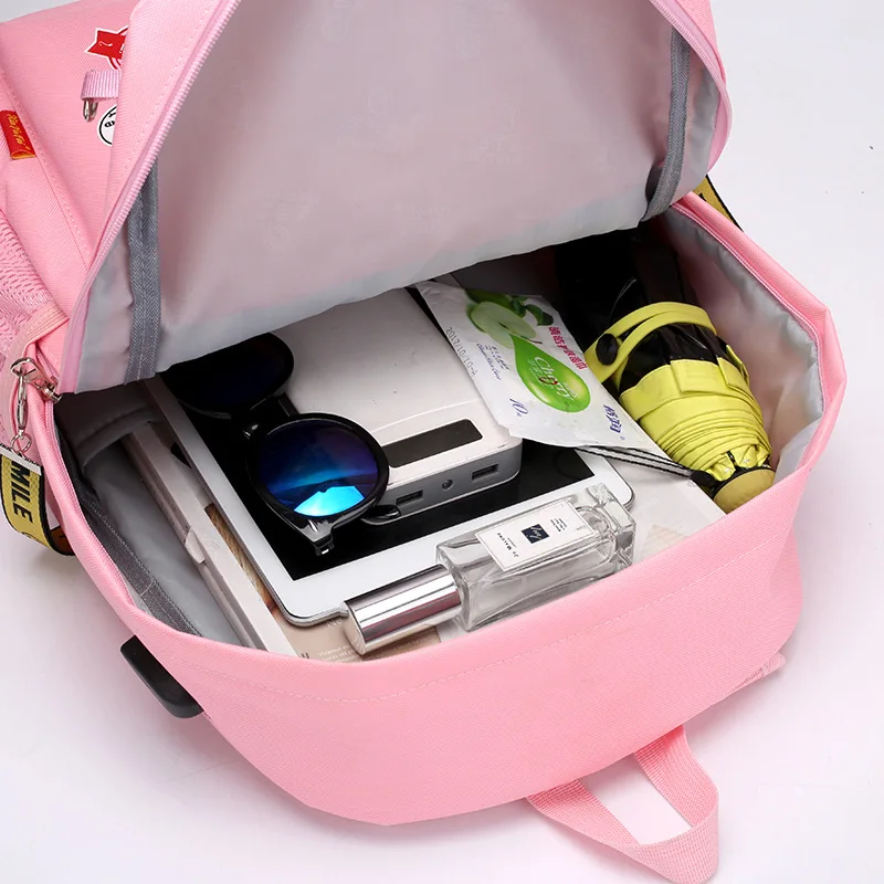 2019 женские ulzzang harajuku школьные ранцы для девочек Молодежный корейский стиль