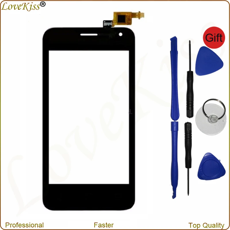 Черный сенсорный экран для Alcatel One Touch Pixi First 4024D 4024X 4024 OT4024 4 ''сенсорный датчик