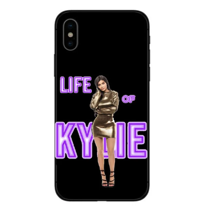 Кайли Дженнер kimoji Ким Кардашьян kanye west Северный Мягкий ТПУ Тампа da Caixa ли телефон