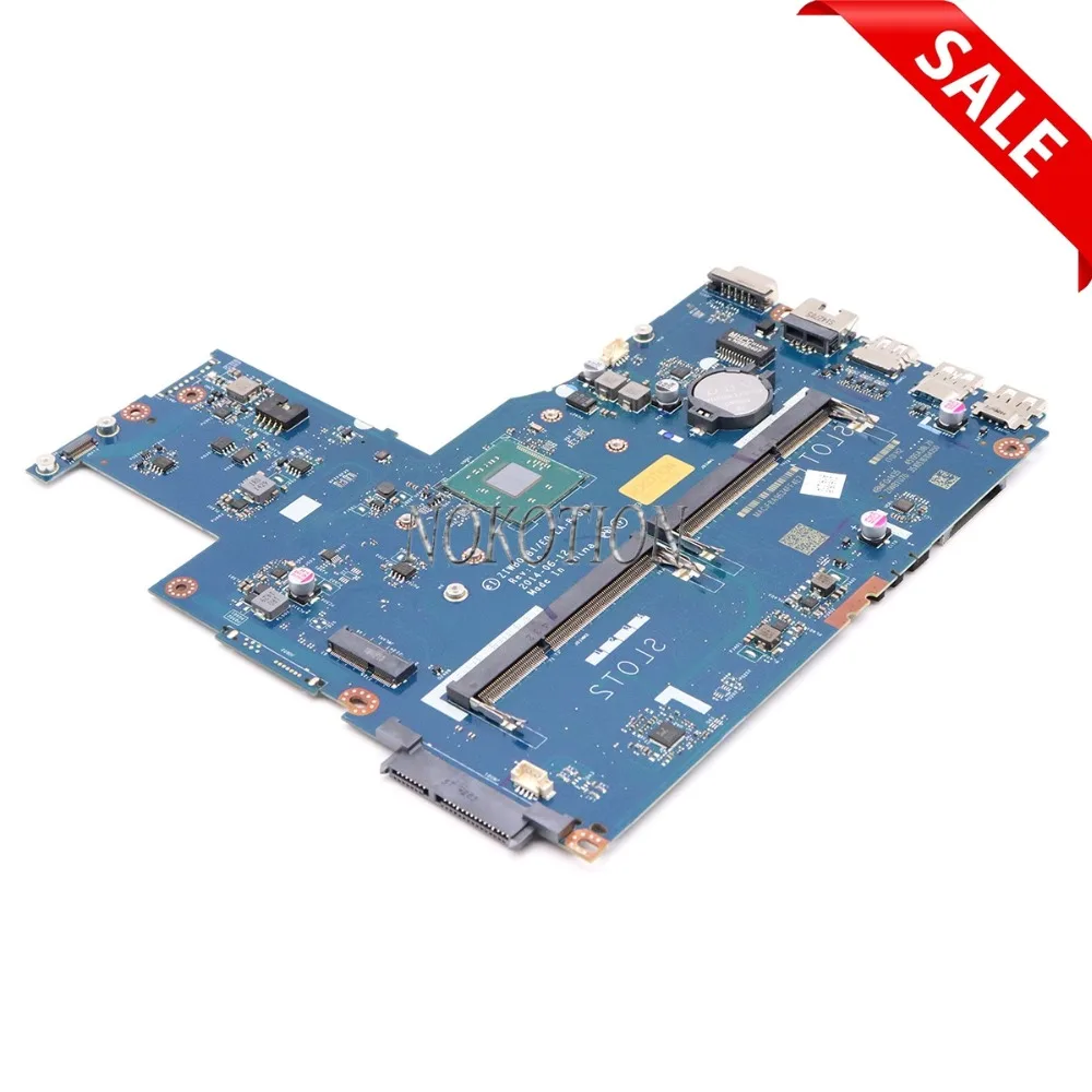 NOKOTION Новый ZIWB0 B1 E0 LA-B102P основная плата для lenovo Ideapad B50-30 материнская ноутбука DDR3 N3530
