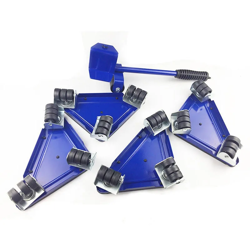 Универсальное колесо для мебели подвижный треугольный шкив набор из пяти