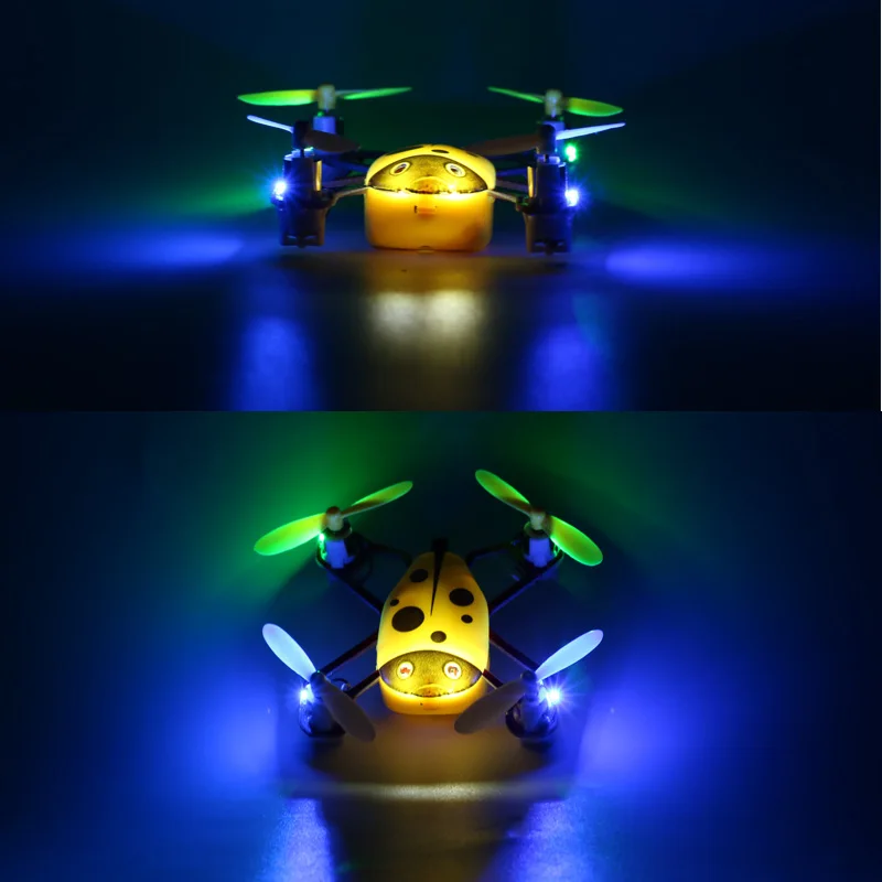 Cheer X1 популярные мини беспилотный Летающий Божья коровка RC Quadcopter 2 4 г 4CH
