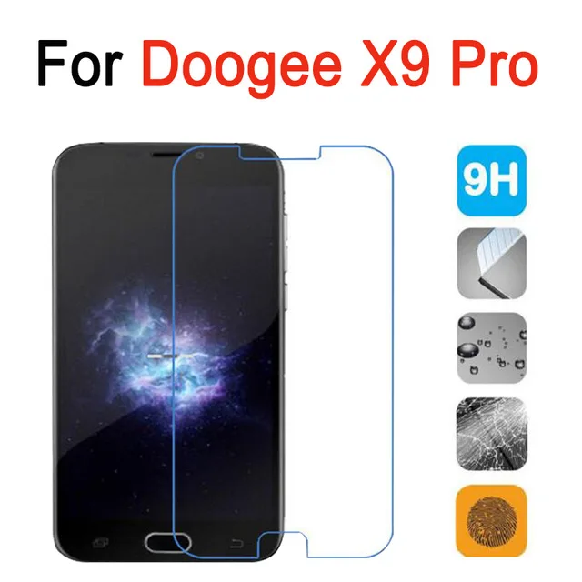 DOOGEE X9 pro Premium Tempered Original Glass Film Scratch-proof Protective Steel For Phone Accessories 5.5" | Мобильные