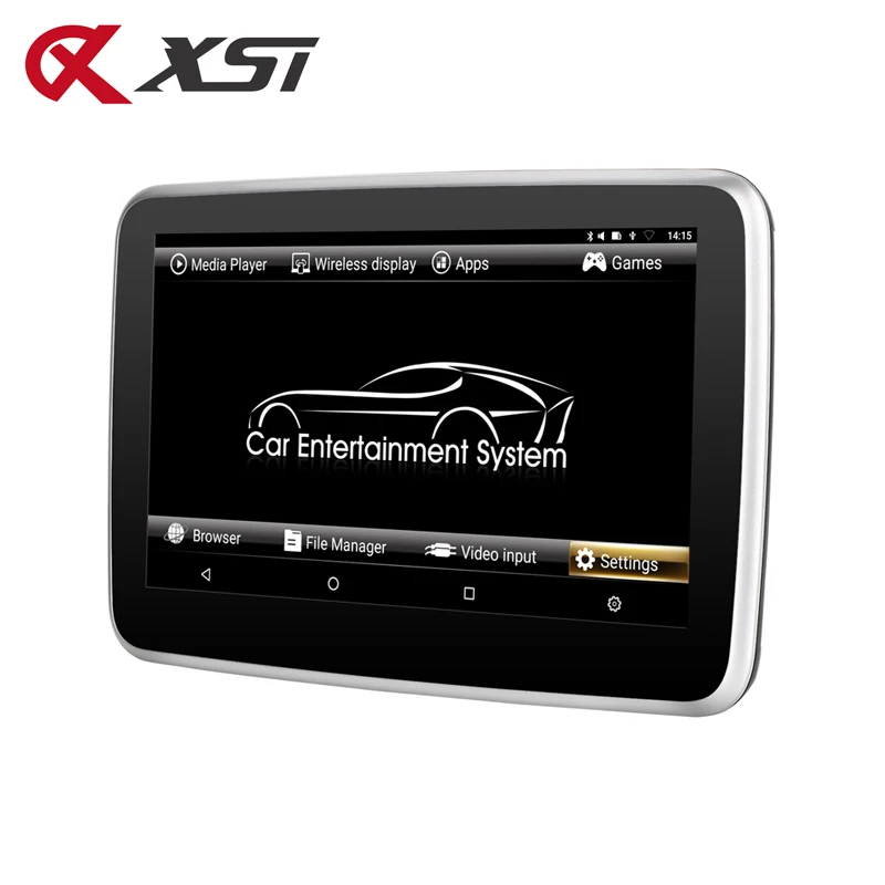 XST 10 1 дюймовый Android 6 0 Автомобильный подголовник монитор сенсорный экран HD 1080P Mp5