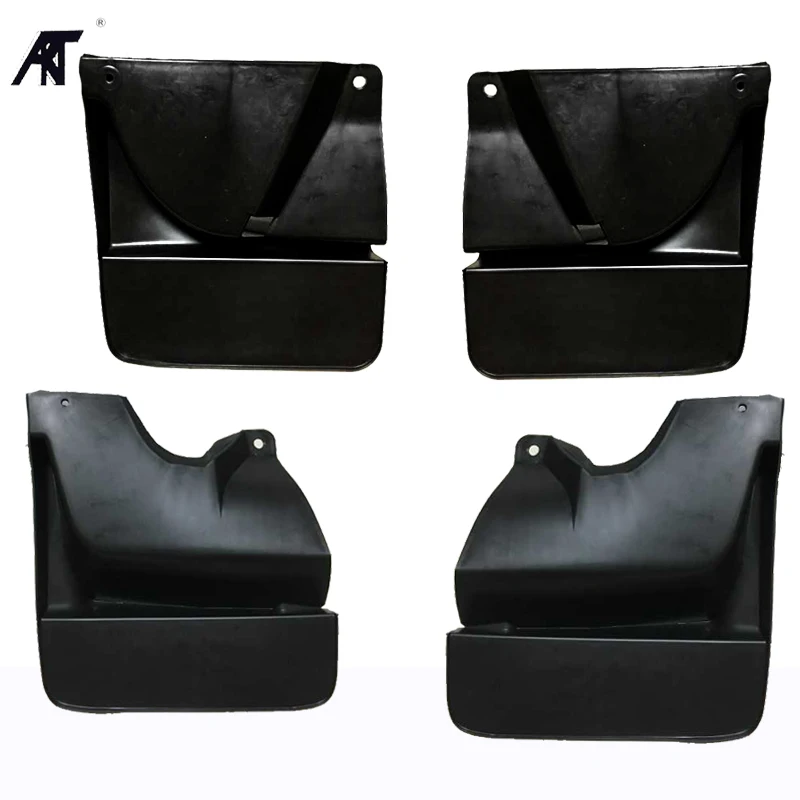 

Front & Rear Mud Fender Flaps Splash Guard Mudguard Cover Trim For Toyota Land Cruiser Prado FJ120 LC200 2003 - 2009 Mudflaps