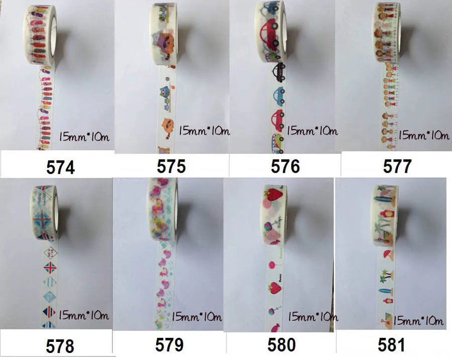 2298 моделей diy клейкой ленты Комплект 30 шт./лот Цветочный принт деко DIY Стикеры/клей японский ленты jiataihe васи ленты оптом