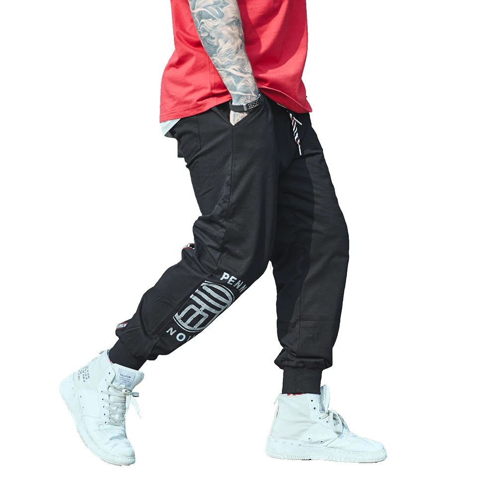 Брюки Карго новинка 2019 мужские спортивные модные штаны для бега свободные