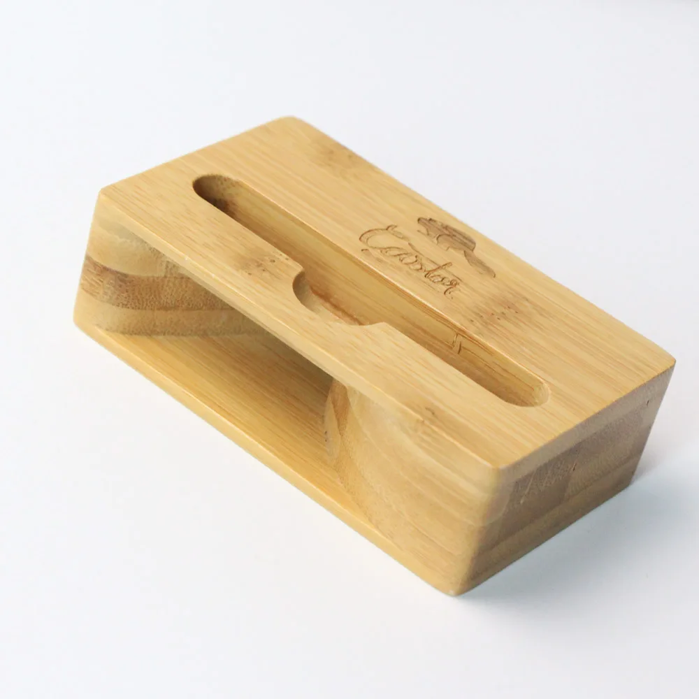 Универсальный деревянный бамбуковый держатель для мобильного телефона легкая