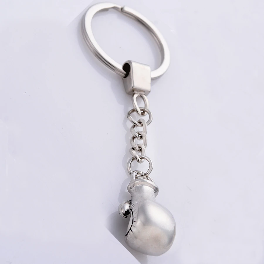 Брелок для ключей в виде боксерских перчаток металлический | Украшения и