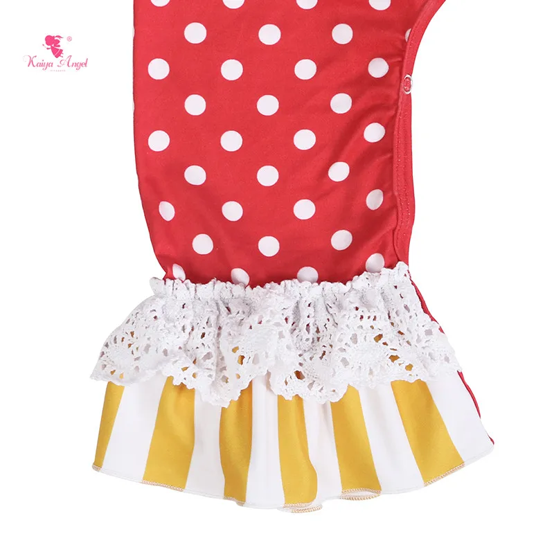 Kaiya Angel/2018 оптовая продажа с фабрики новый дизайн Детский комбинезон красной