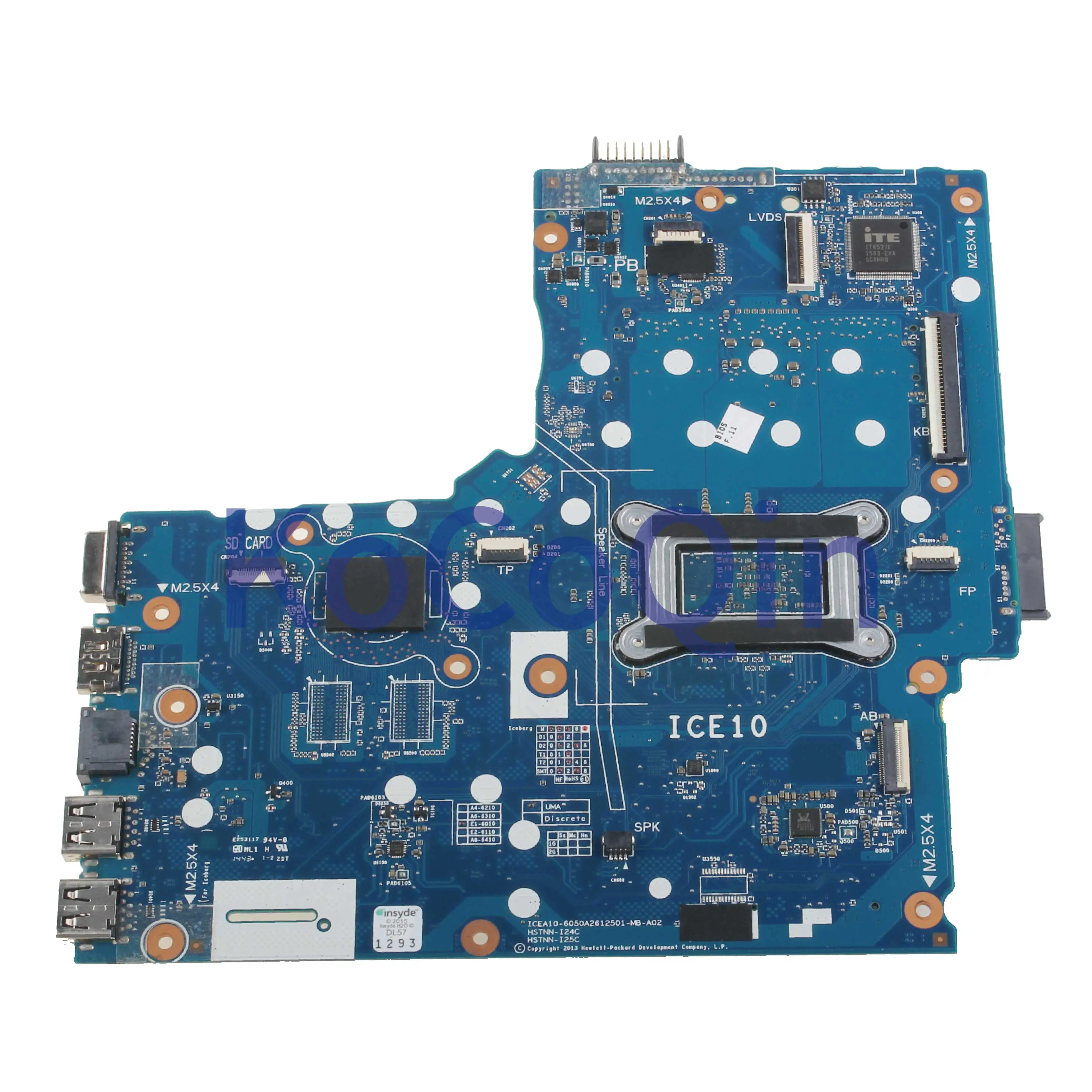 KoCoQin материнская плата для ноутбука HP Pavilion 355 G2 A6 6410 AM6410 350 6050A2612501 824452 001