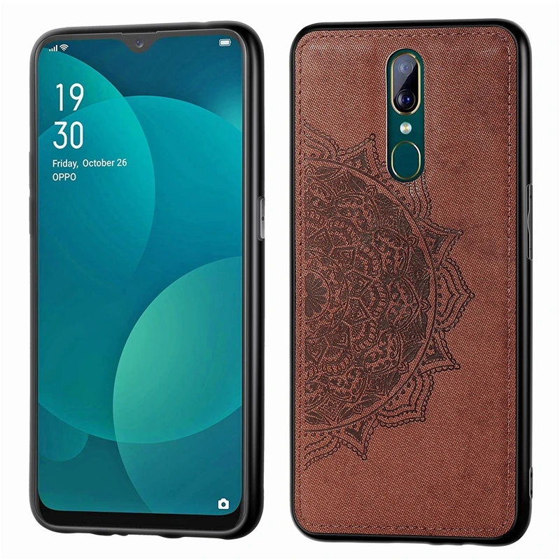 

For OPPO F11 Cover Case A9 Fashion Luxury 3D Cloth Fabric Cover Phone Case For OPPO F11 Cover For OPPO F11 Case