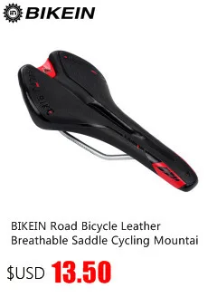 BIKEIN Велосипедный спорт Горный велосипед мягкое кожаное седло дышащий ударопрочный дорожный велосипед переднее сиденье коврик запасные части для MTB