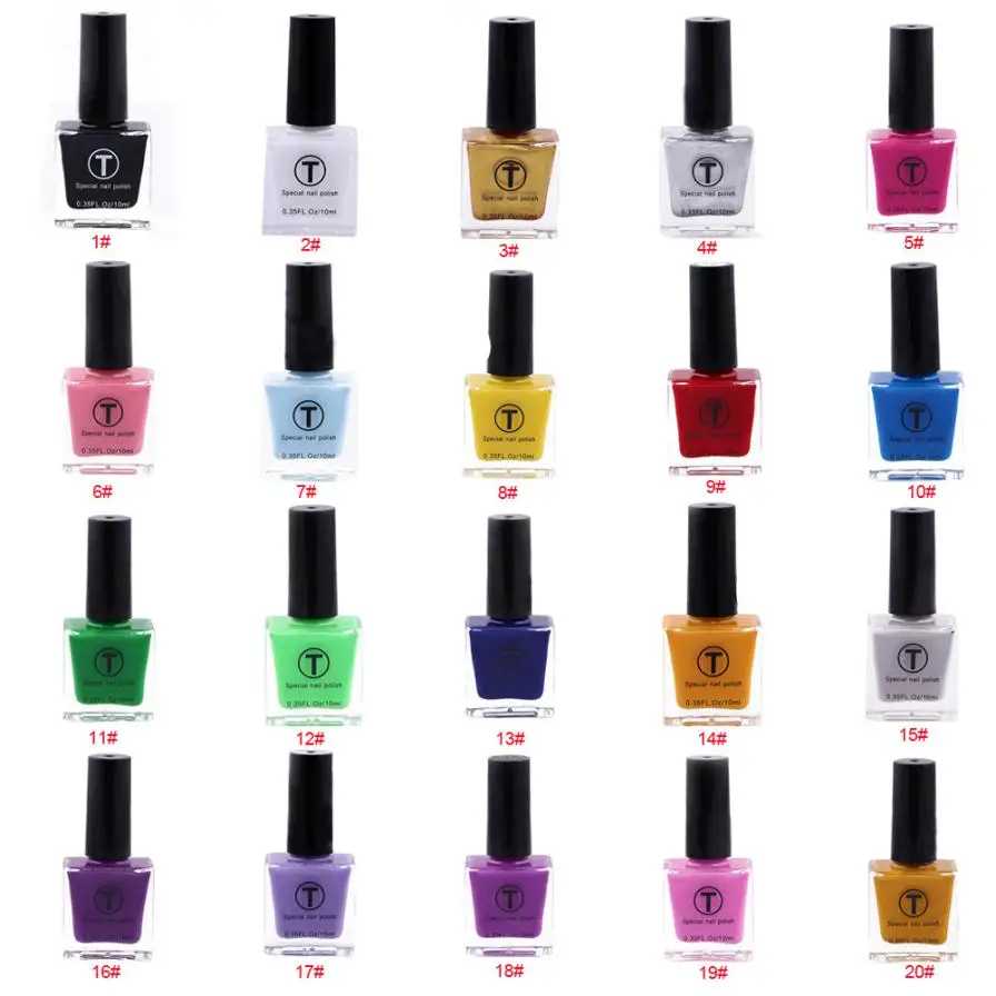 Горячая новинка лак для ногтей шаблон дизайна штамп штамповка живопись маникюра