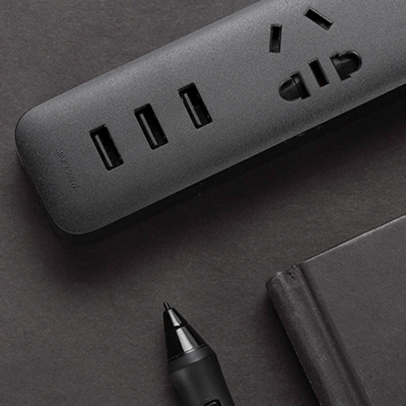 Xiaomi Mi умный дом, электрическая розетка, Wi-Fi приложение, беспроводной пульт дистанционного управления, 3/5 портов, 3 usb-розетки