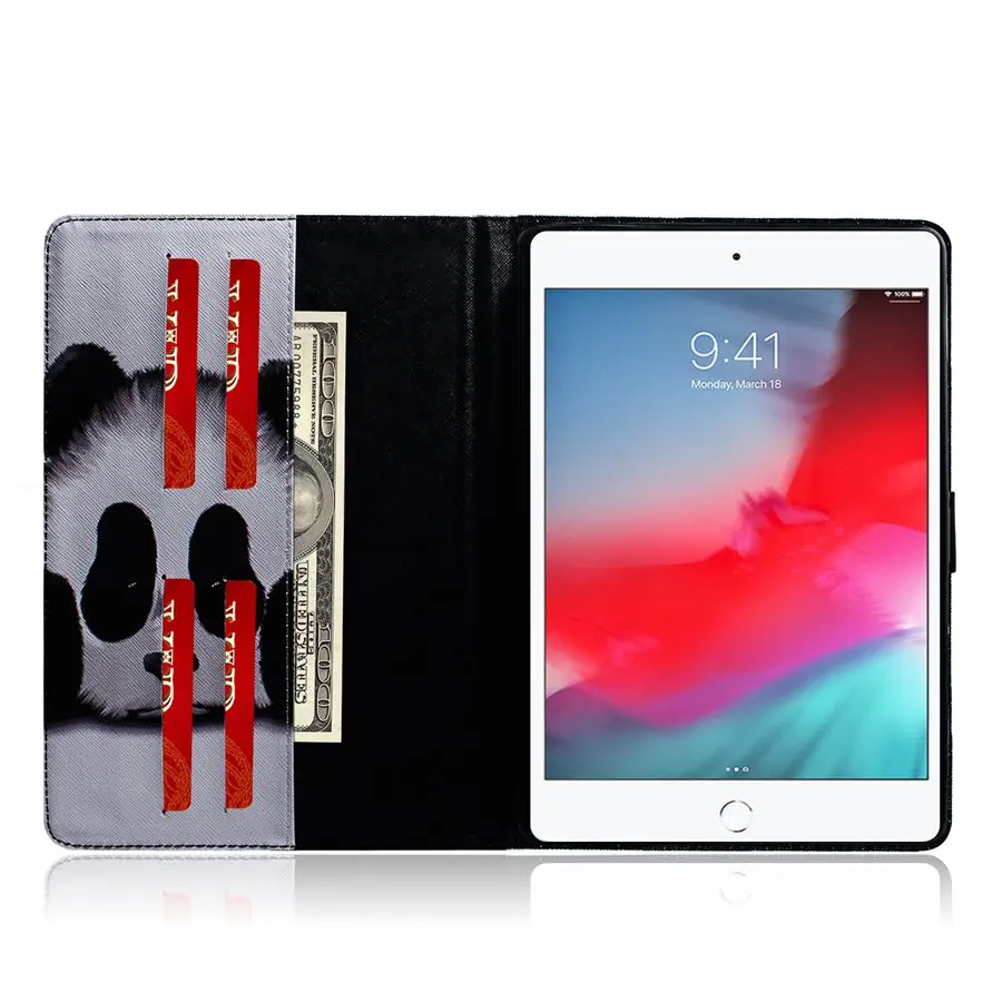 3D Animal Painting PU Leather Case for iPad Mini 4 5 7.9&quot 2019 Smart Cover 3 2 1 Tablet protective case +Film+Pen | Компьютеры и
