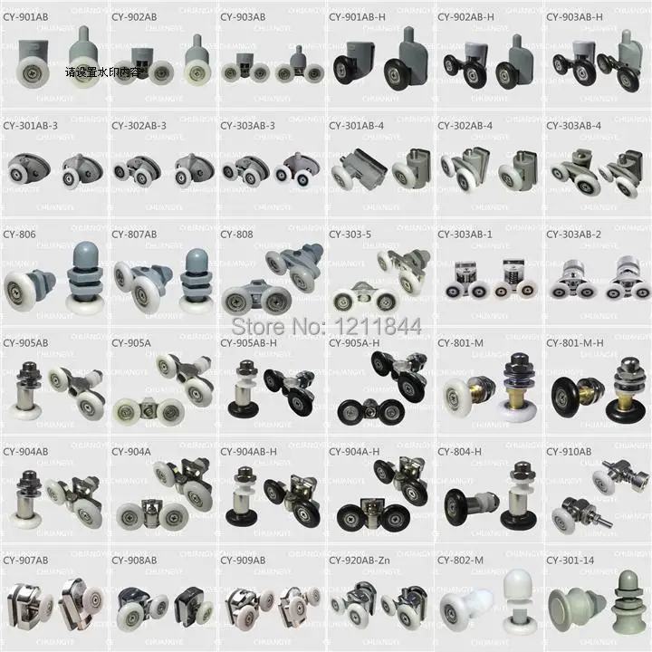 Колесики для раздвижной двери с нейлоновым шкивом мм колесики круглым дуговым