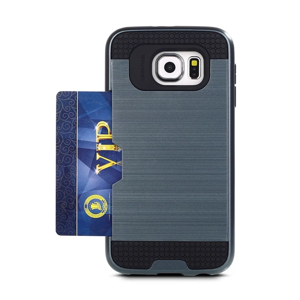 Для Samsung Galaxy S6 карты Провода розыгрыш конфетки в полоску Жесткий ПК гибридное