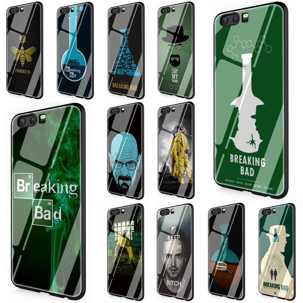 Чехол для телефона с закаленным стеклом Breaking Bad чехол Huawei P10 P20 P30 Y6 Y9 Honor 8X 7A pro 9 10 Lite