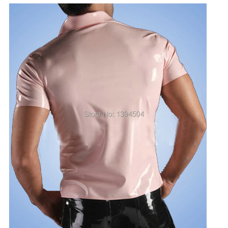 Сексуальное нижнее белье cekc розовый латексный костюм для мужчин с короткими