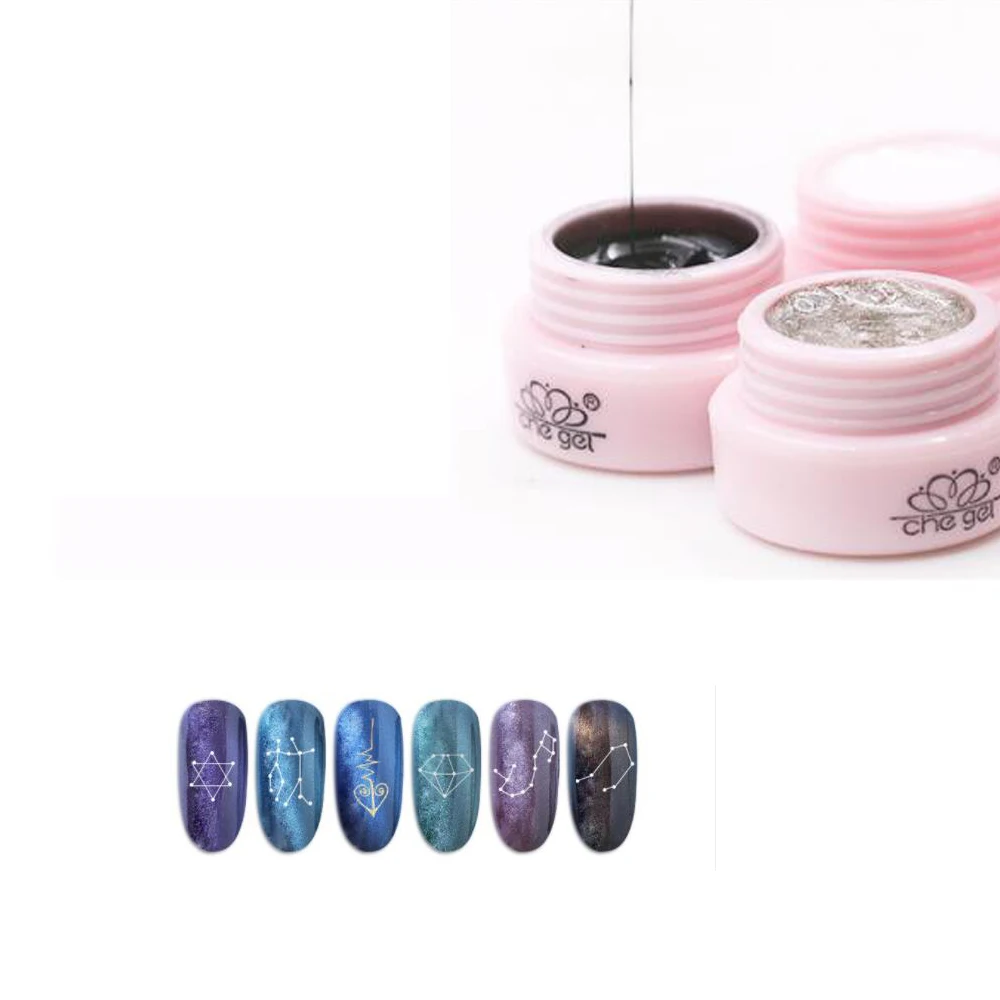 6 цветов/комплект стрейч Рисунок Пластиковые творческий окрашенные пластиковые