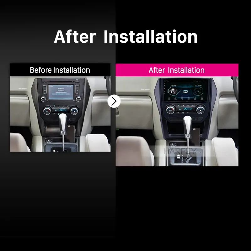 Harfey 9 дюймов Android 8 1 автомобильное радио для Mahindra Scorpio Auto A/C 2015 HD сенсорный экран GPS