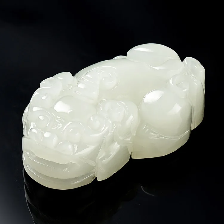 Yanting натуральный афганский белый кулон ожерелье PIXIU Подвеска для изготовления