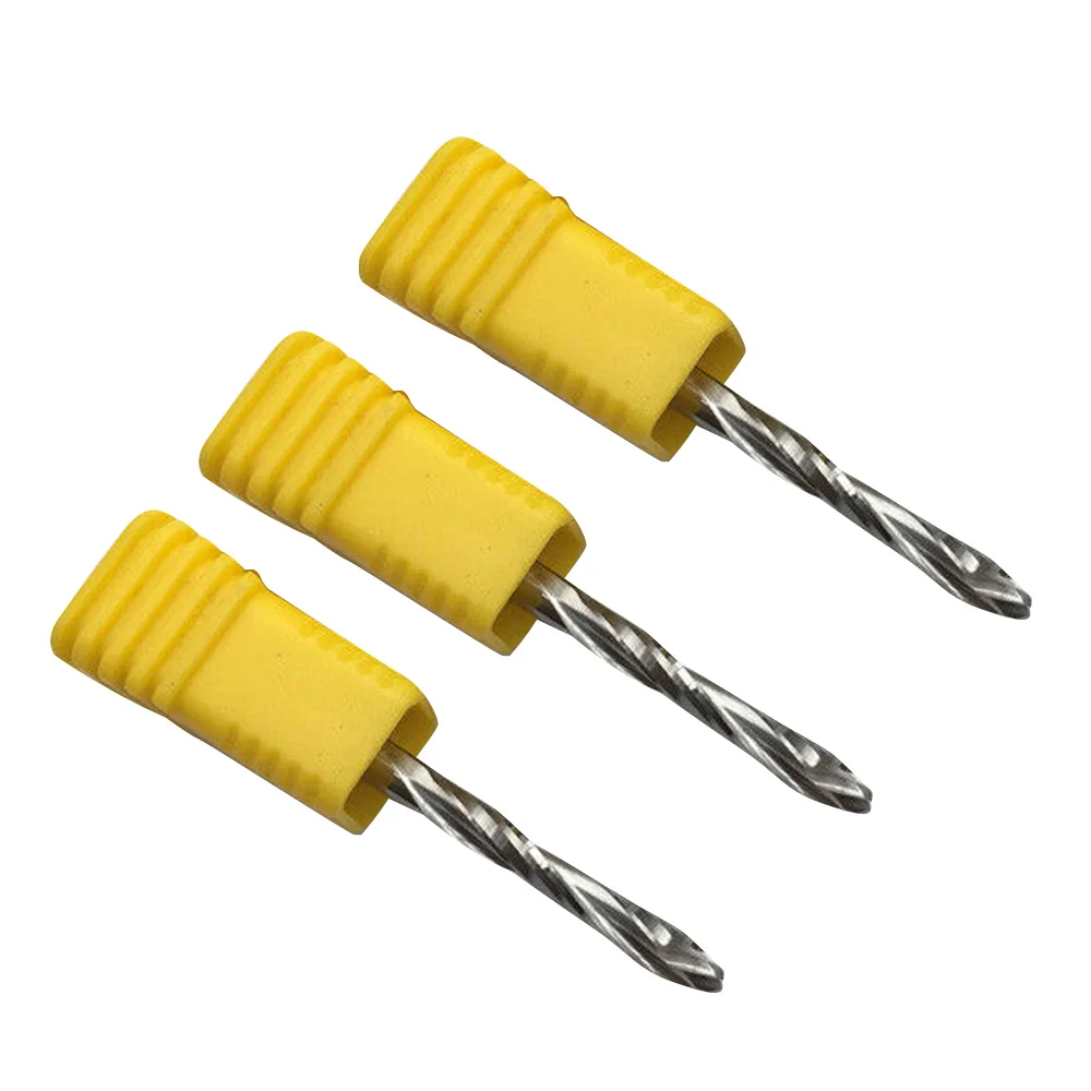 3pcs UP &amp DOWN Cutter 3.175x22mm Two Flute Carbide Milling Tool CNC Wood End Mill Parts | Инструменты