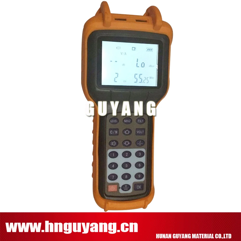 GUYANG GY1127DQ 5 ~ 870 МГц измеритель уровня сигнала (спектр мер BER наклон мощность канала
